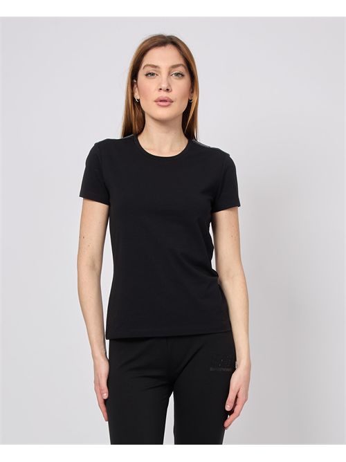 White EA7 T-shirt with logo on the back EMPORIO ARMANI EA7 | 7W000497-AF14880UC001
